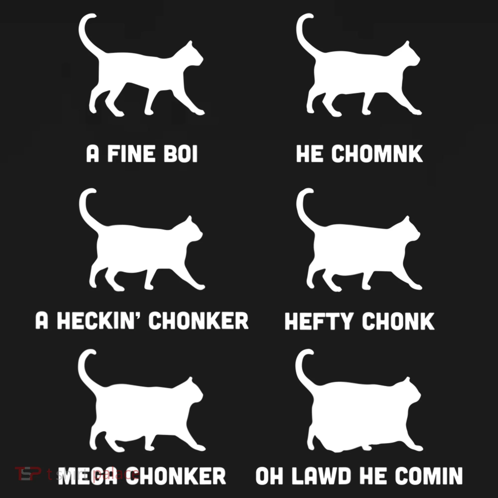 Funny Gift Cats Meme Chonk Cat Chart Toddler Hoodie