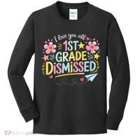 First Grade Class Dismissed End Year Humor Kids Long Sleeve Shirt thumb 0