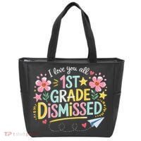 First Grade Class Dismissed End Year Humor Tote Bag thumb 0