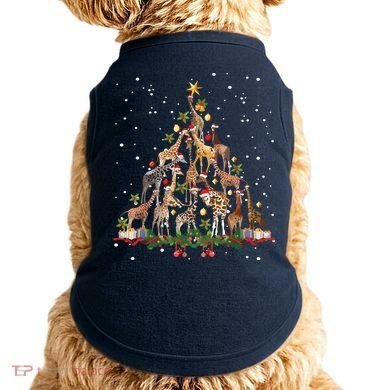 Funny Giraffe Christmas Tree Ornament Decor Cute Doggie Tank