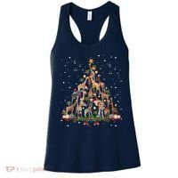 Funny Giraffe Christmas Tree Ornament Decor Cute Women's Tank Top thumb 0