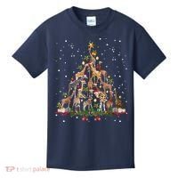 Funny Giraffe Christmas Tree Ornament Decor Cute Kids T-Shirt thumb 0