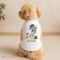 Funny GolphinS Cool Dolphin Quote Golf Doggie Tank thumb 2