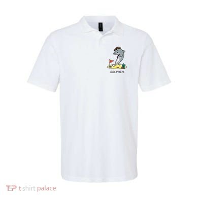 Funny GolphinS Cool Dolphin Quote Golf Polo