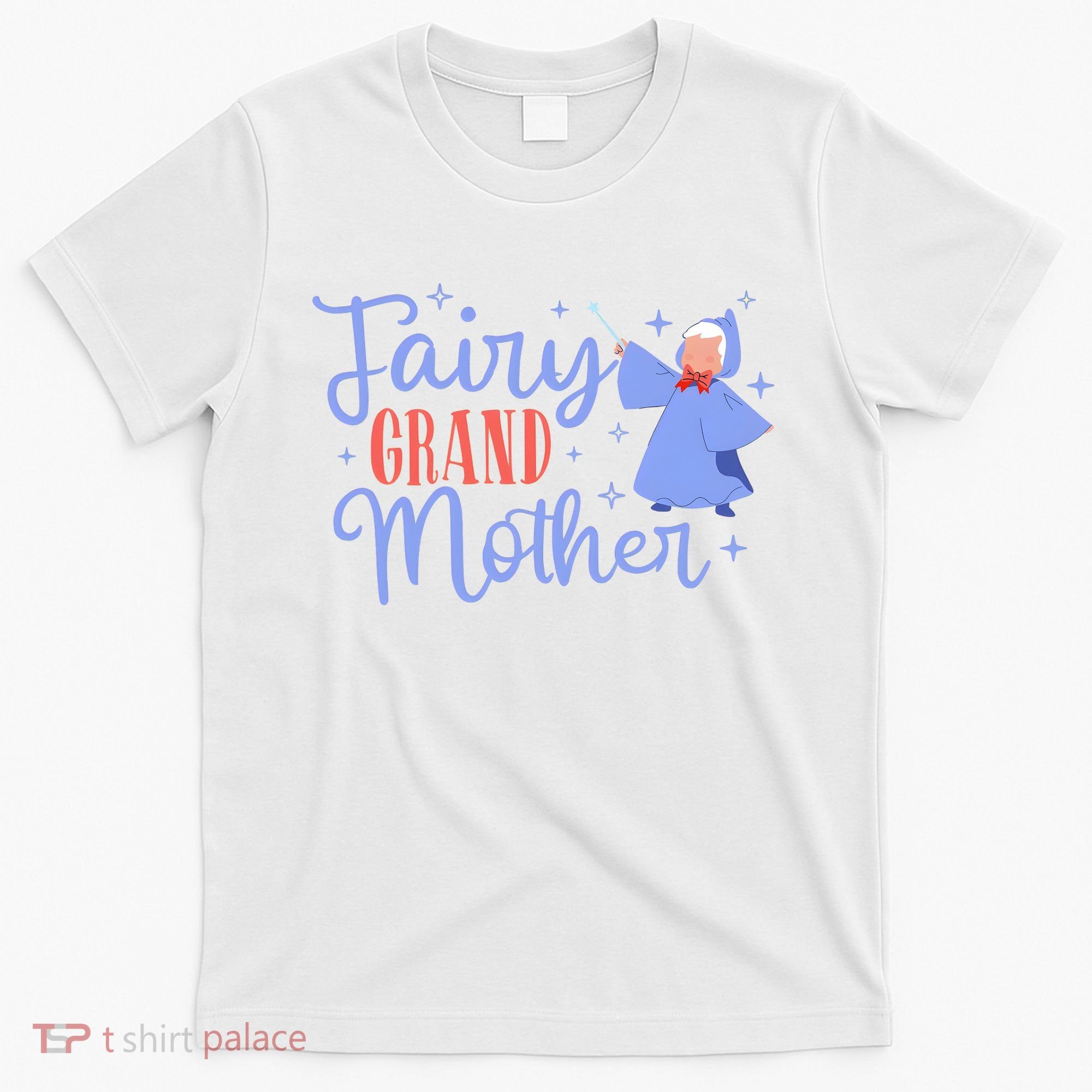 Fairy Grandmother Cute Grandma Mothers Day Godmother T-Shirt