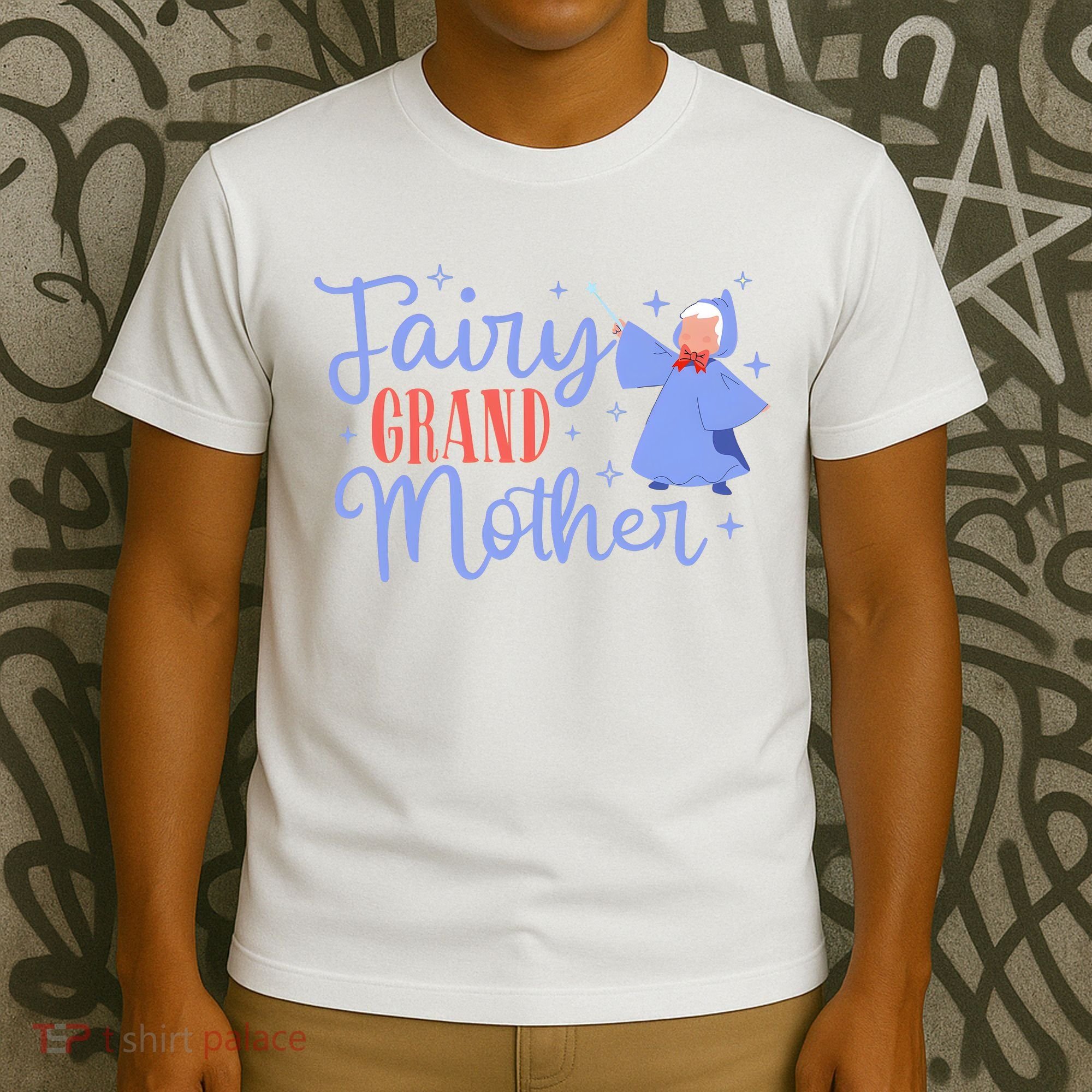 Fairy Grandmother Cute Grandma Mothers Day Godmother T-Shirt
