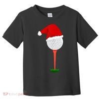Funny Golfing Christmas Holiday Golf Ball Toddler T-Shirt thumb 0