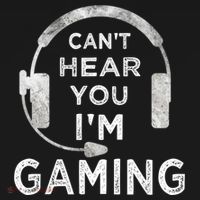 Funny Gamer Can't Hear You I'm Gaming Teens Boy Girl Visor thumb 3