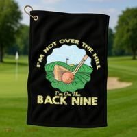 Funny Golf Coach Definition Golf Coach Golf Towel thumb 1