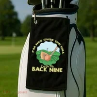 Funny Golf Coach Definition Golf Coach Golf Towel thumb 2
