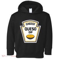 Funny Group Condiments Halloween Costume Cheesy Queso Dip Toddler Hoodie thumb 0