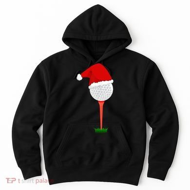 Funny Golfing Christmas Tee Holiday Golf Ball TShirt Hoodie