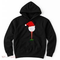 Funny Golfing Christmas Tee Holiday Golf Ball TShirt Hoodie thumb 0