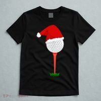 Funny Golfing Christmas Tee Holiday Golf Ball TShirt T-Shirt thumb 5
