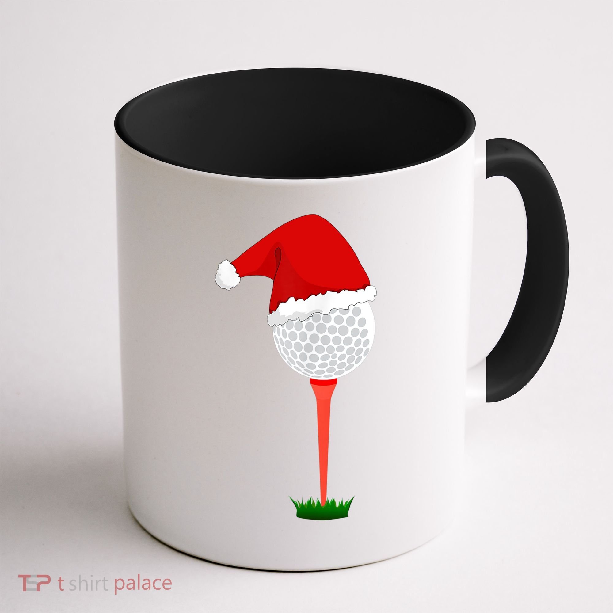 Funny Golfing Christmas Tee Holiday Golf Ball TShirt Coffee Mug