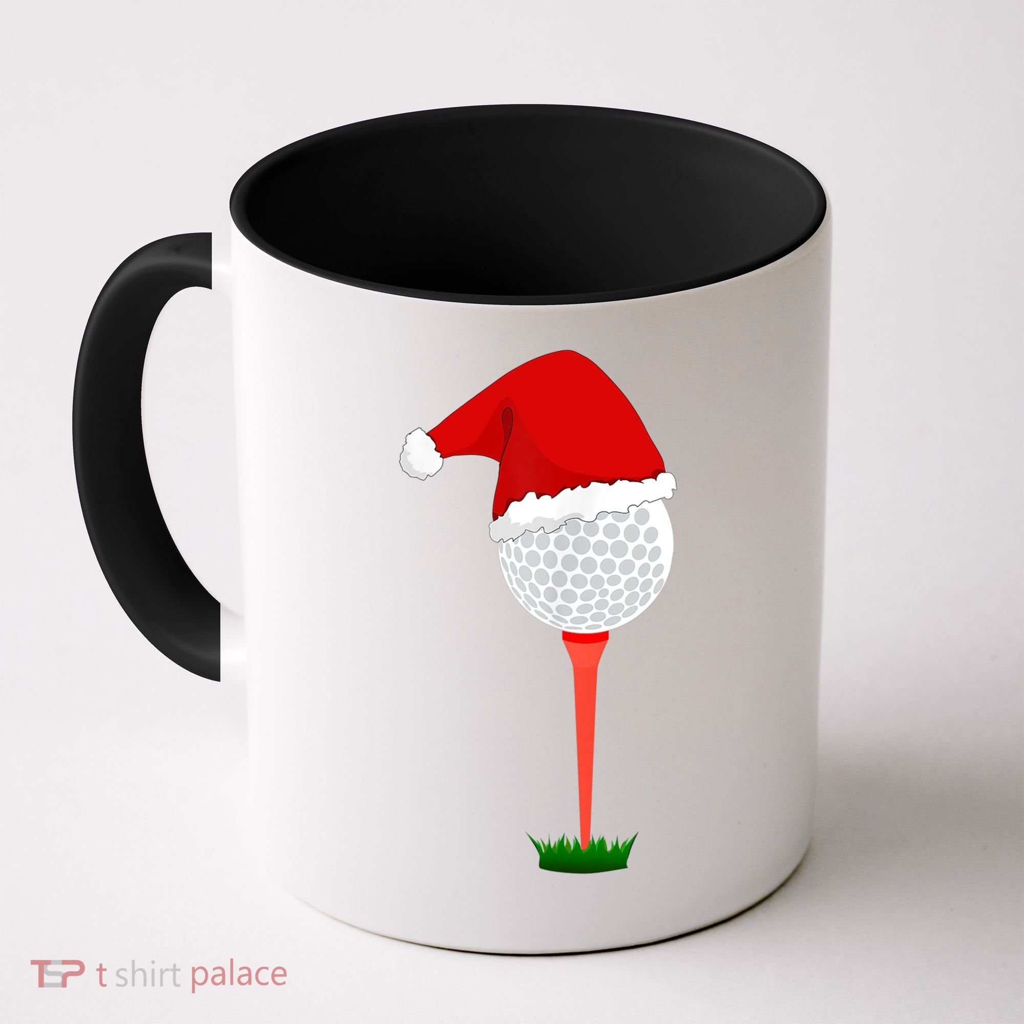 Funny Golfing Christmas Tee Holiday Golf Ball TShirt Coffee Mug