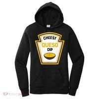 Funny Group Condiments Halloween Costume Cheesy Queso Dip Women's Hoodie thumb 0
