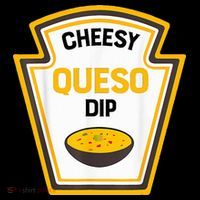 Funny Group Condiments Halloween Costume Cheesy Queso Dip Women's Hoodie thumb 2