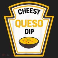 Funny Group Condiments Halloween Costume Cheesy Queso Dip Hat thumb 2