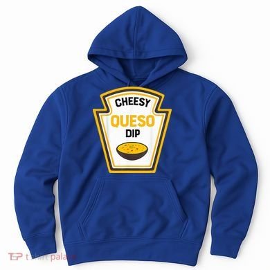 Funny Group Condiments Halloween Costume Cheesy Queso Dip Hoodie