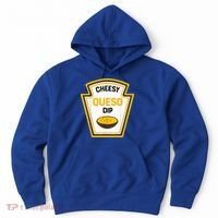 Funny Group Condiments Halloween Costume Cheesy Queso Dip Hoodie thumb 0