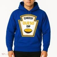 Funny Group Condiments Halloween Costume Cheesy Queso Dip Hoodie thumb 2