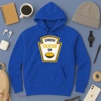 Funny Group Condiments Halloween Costume Cheesy Queso Dip Hoodie thumb 3