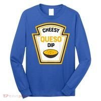 Funny Group Condiments Halloween Costume Cheesy Queso Dip Long Sleeve Shirt thumb 0