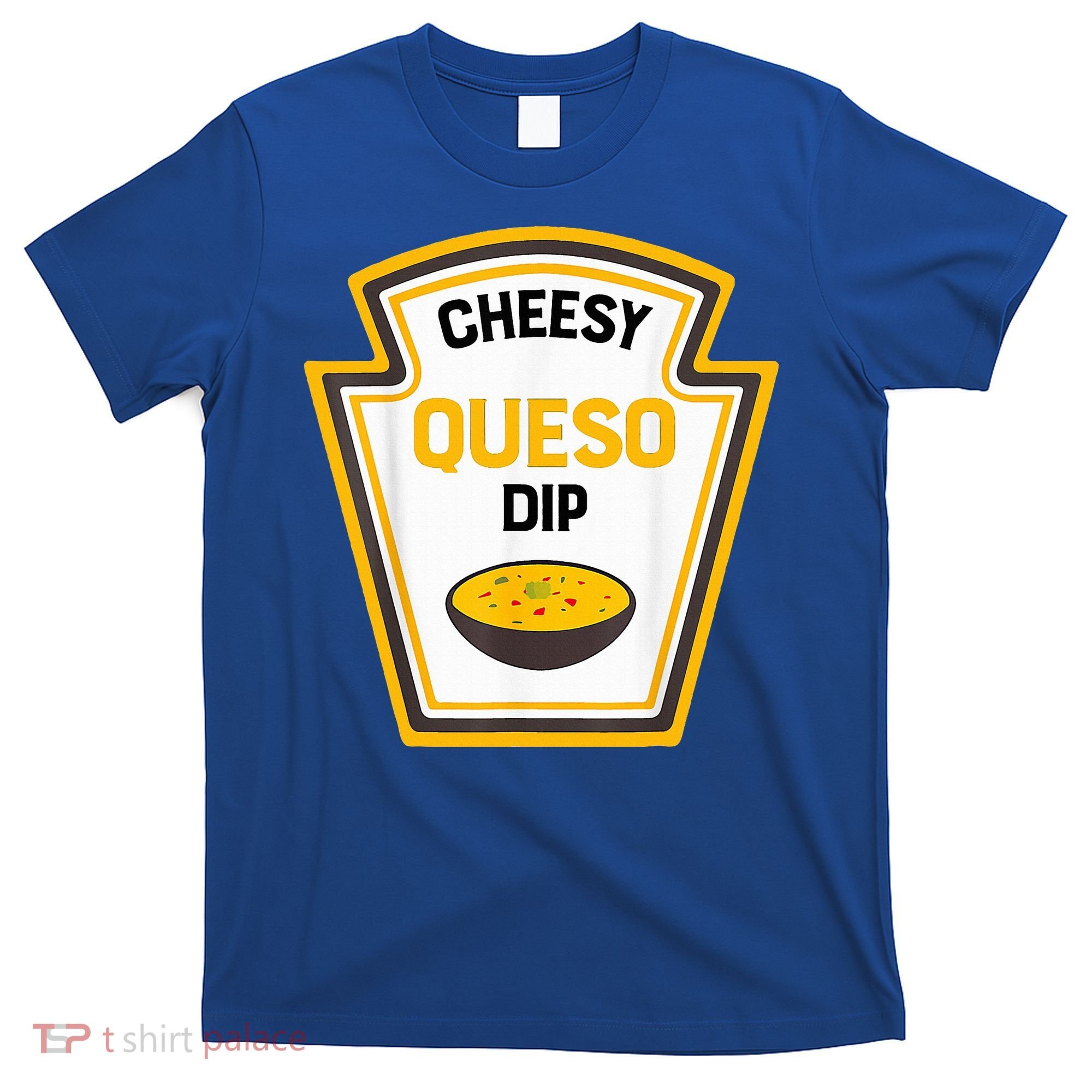 Funny Group Condiments Halloween Costume Cheesy Queso Dip T-Shirt