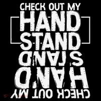Funny Gymnastics Check Out My Handstand Acrobat Coffee Mug thumb 5