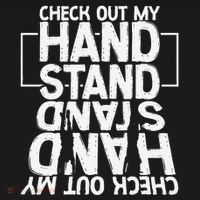 Funny Gymnastics Check Out My Handstand Acrobat Mousepad thumb 1