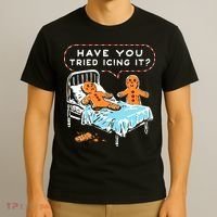 Funny Gingerbread Christmas Have You Tried Icing It T-Shirt thumb 3
