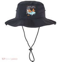 Funny Gingerbread Christmas Have You Tried Icing It Bucket Hat thumb 0