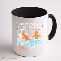 Funny Gingerbread Christmas Have You Tried Icing It Coffee Mug thumb 1