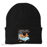 Funny Gingerbread Christmas Have You Tried Icing It Beanie thumb 0