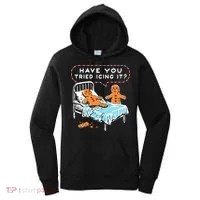 Funny Gingerbread Christmas Have You Tried Icing It Women's Hoodie thumb 0