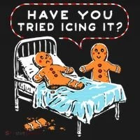 Funny Gingerbread Christmas Have You Tried Icing It Women's Hoodie thumb 2