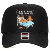 Funny Gingerbread Christmas Have You Tried Icing It Hat thumb 0