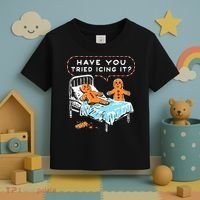 Funny Gingerbread Christmas Have You Tried Icing It Toddler T-Shirt thumb 3