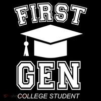 First Generation College Student Grad University Graduate Gift Bucket Hat thumb 4