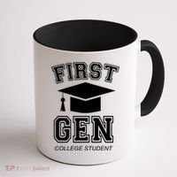 First Generation College Student Grad University Graduate Gift Coffee Mug thumb 1