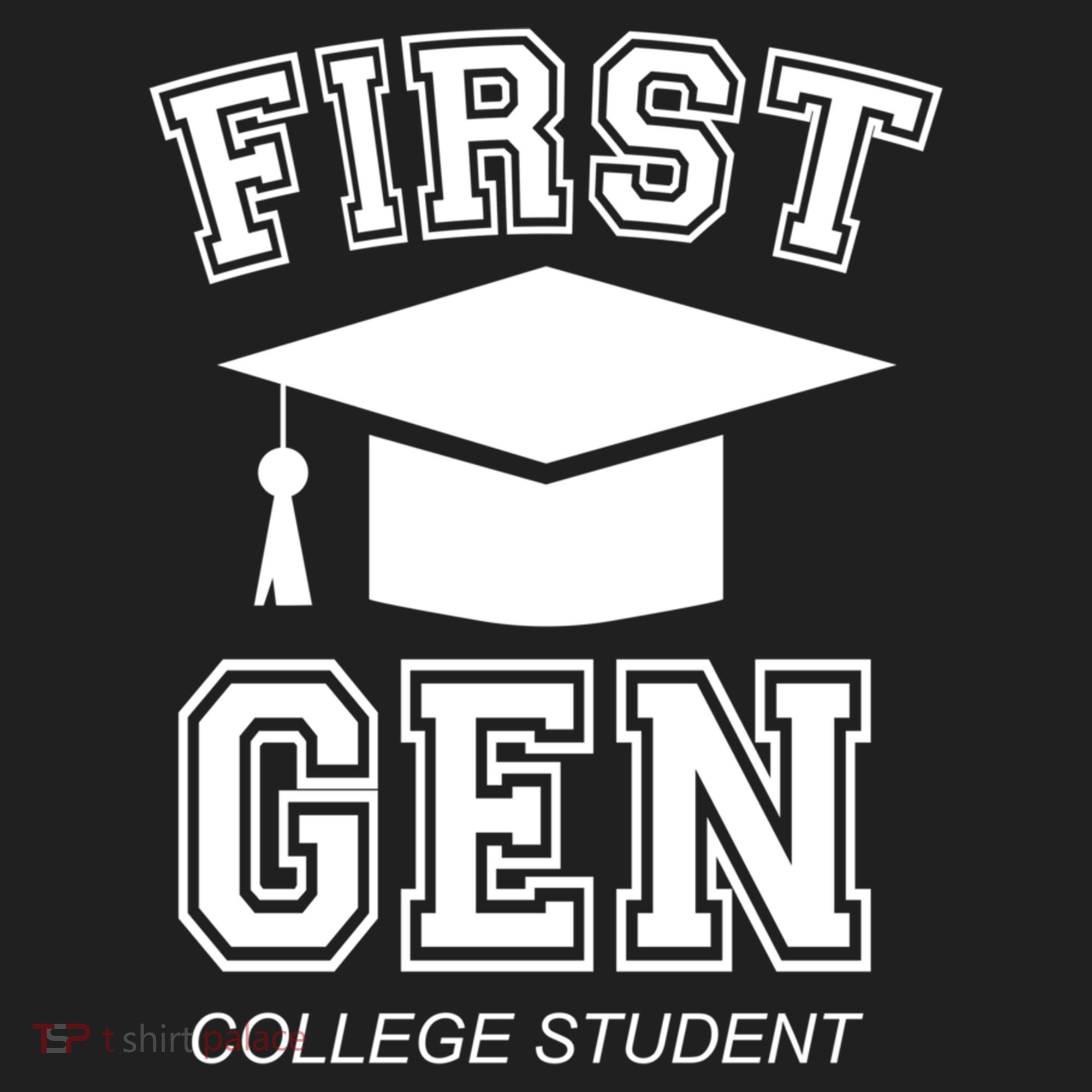 First Generation College Student Grad University Graduate Gift Hat
