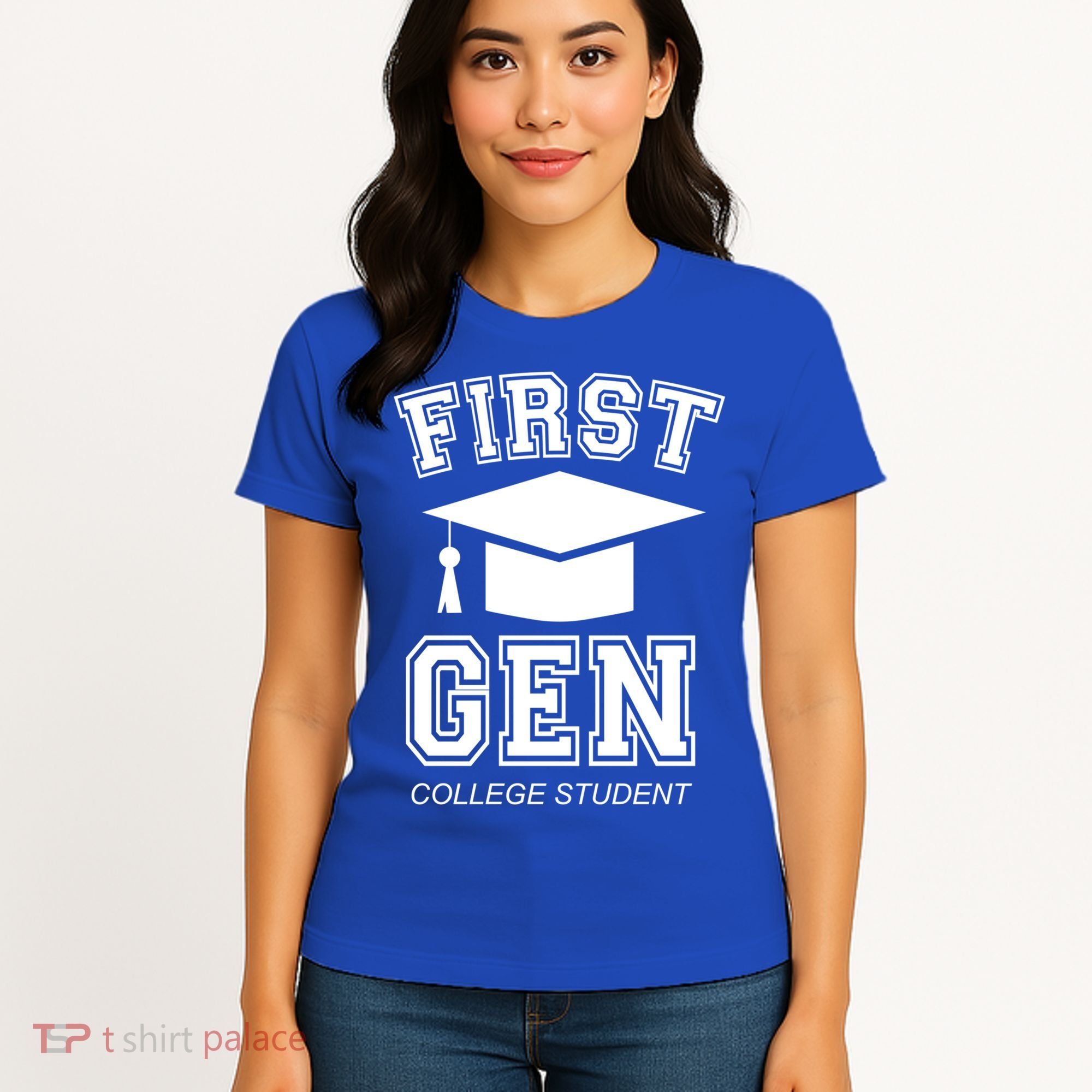 First Generation College Student Grad University Graduate Gift Women's T-Shirt