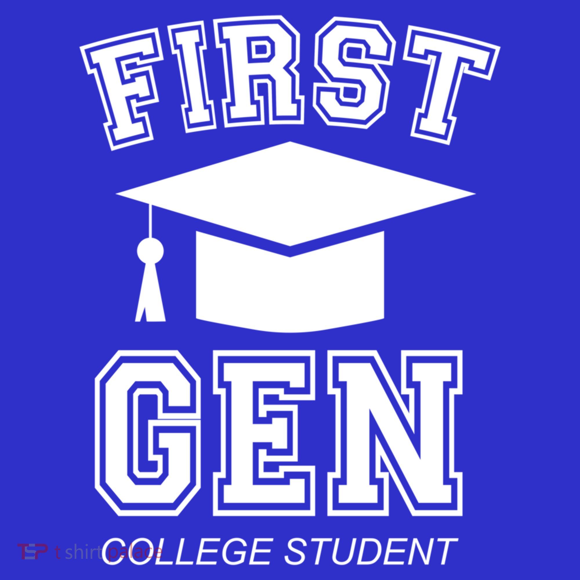 First Generation College Student Grad University Graduate Gift Tote Bag