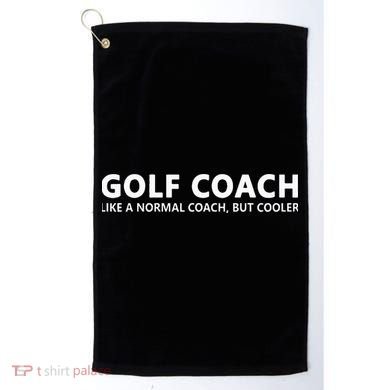 Funny Golf Coach Definition Golf Coach Golf Towel