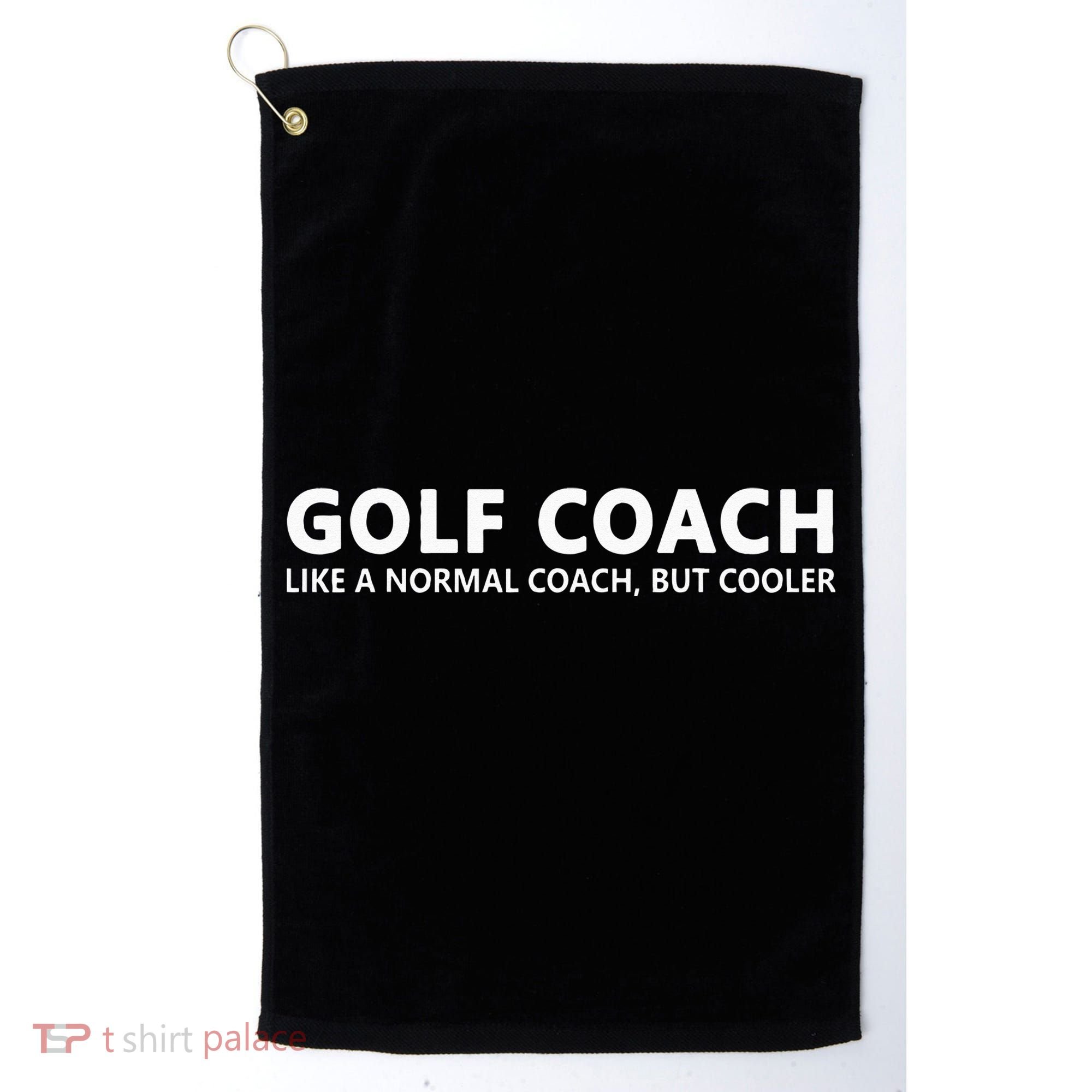 Funny Golf Coach Definition Golf Coach Golf Towel