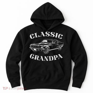 Funny Grandpa Classic Car Hoodie