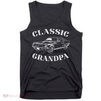 Funny Grandpa Classic Car Tank Top thumb 0