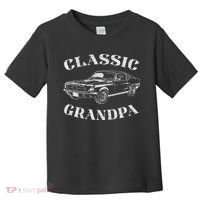 Funny Grandpa Classic Car Toddler T-Shirt thumb 0