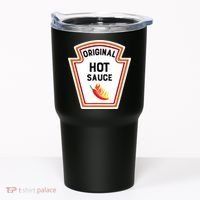 Funny Group Condiments Halloween Costume Original Hot Sauce Tumbler thumb 0